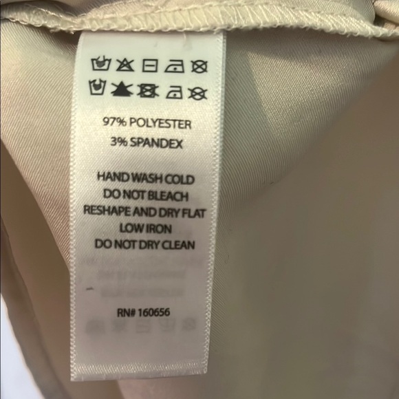 NICOLE MILLER Elegant Cream Women's Top Medium - Picture 6 of 6